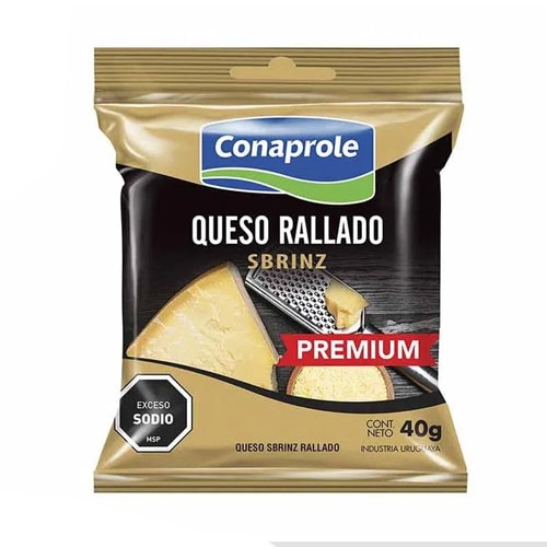 Queso Rallado Conaprole 40g Almacenes Tampico