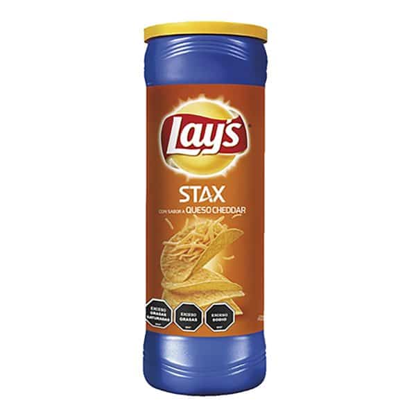 Lays Stax Queso Cheddar 163g