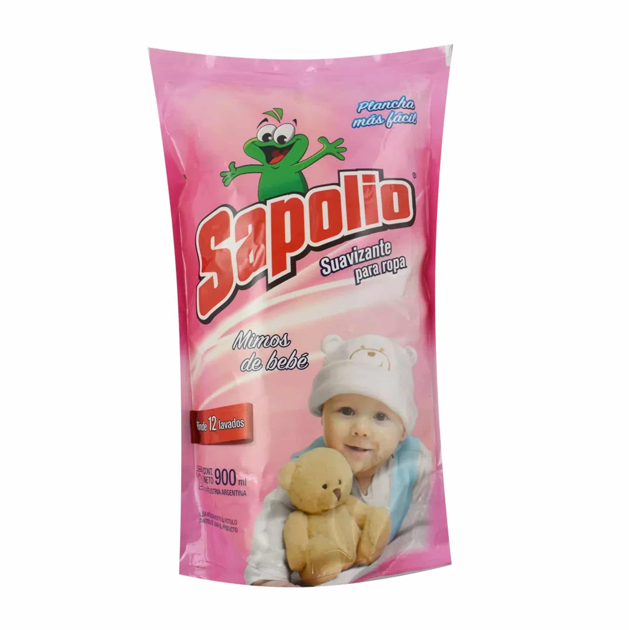 Suavizante Sapolio Bebe 900ml - Almacenes Tampico