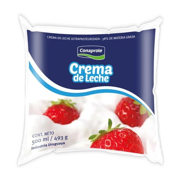 Crema De Leche Conaprole 493g