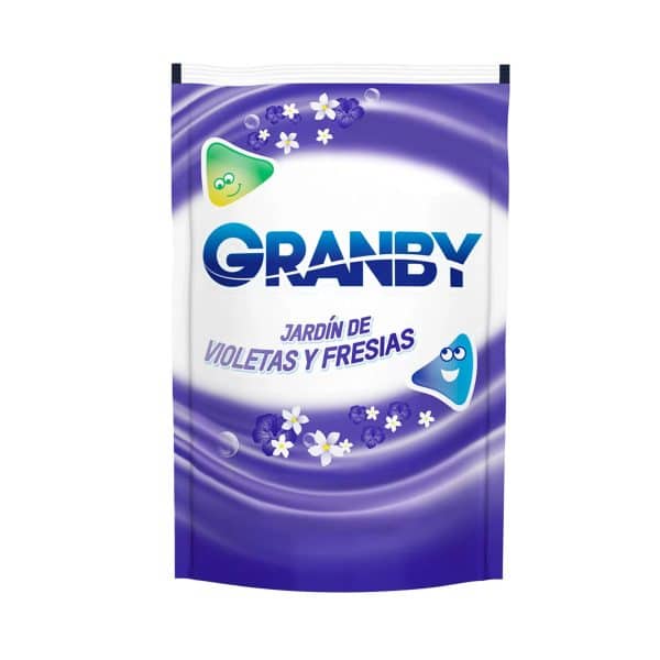 Jabon Liquido Gramby Jardin De Violetas Y Fresias 800ml