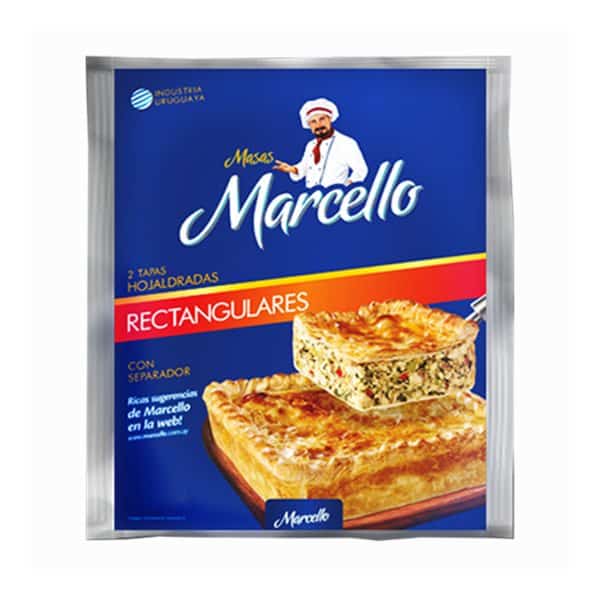 Tapa Rectangular Marcello 330g