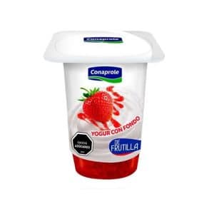 Yogurt Con Fondo De Frutas Frutilla Conaprole 180g