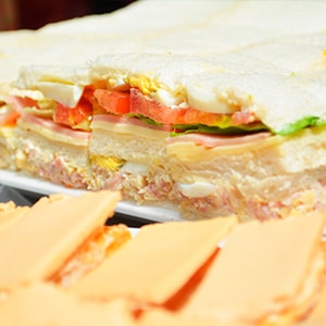 Sandwich Olimpico, Surtidos 100 Unidades Triangular