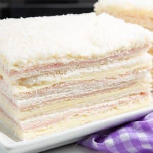Sandwich Jamon Y Queso 100 Unidades Rectangular